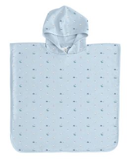 Poncho de Playa Fishing Boats