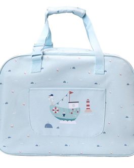 Bolso de Playa con Rejilla Fishing Boats