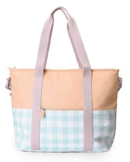 Bolso Nevera Stripes Apricot