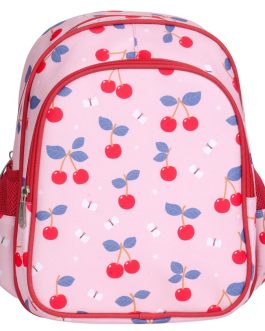 Mochila Little Lovely Company con Bolsillo Térmico - Cerezas