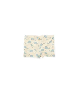 Boxer Tutto Piccolo Estampado Ballenas Amarillo