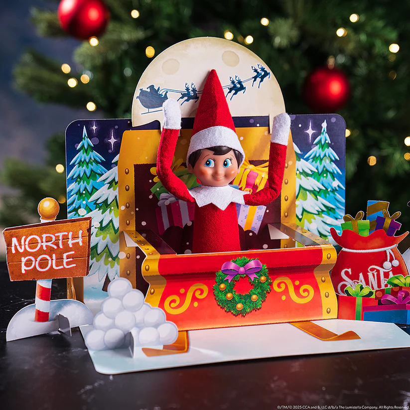 Escenarios Navideños 3D - The Elf on The Shelf