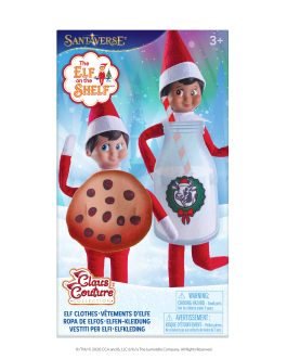 The Elf on The Shelf - Disfraz de Galleta y Botella de Leche