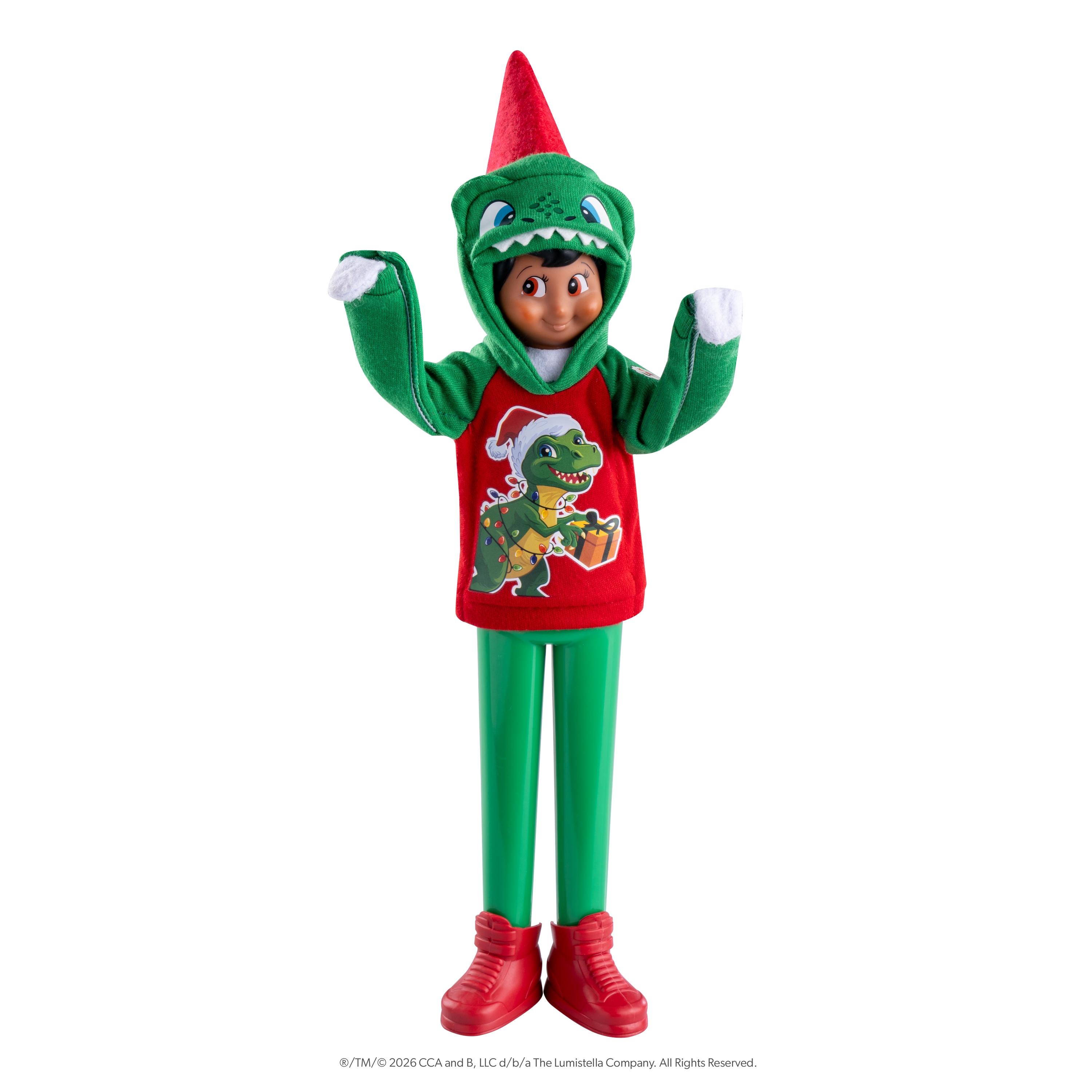 Elf on The Shelf - Vestuario Magic Freeze Capucha Dino - Imagen 4