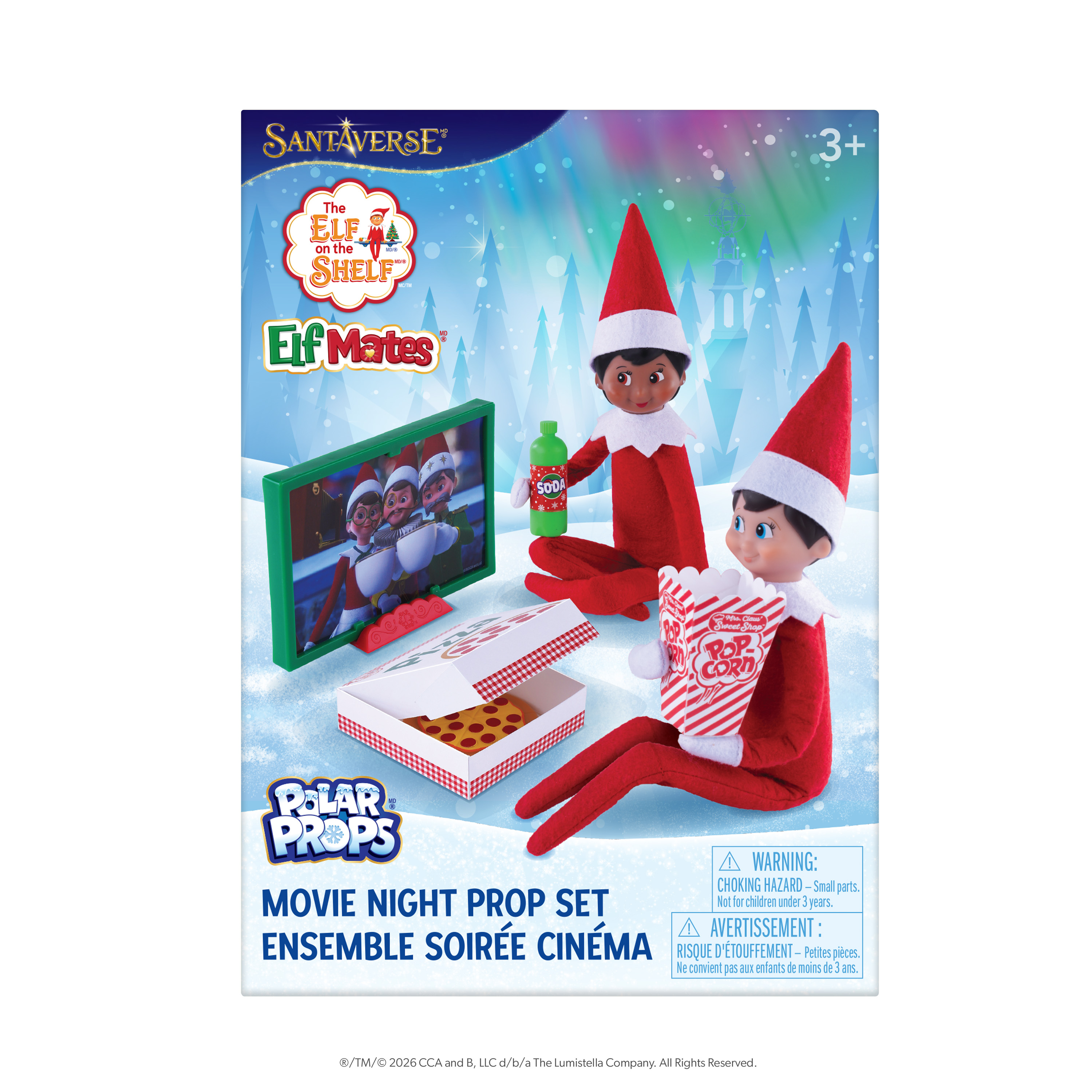 Elf on The Shelf - Accesorios Polares Noche de Pelicula