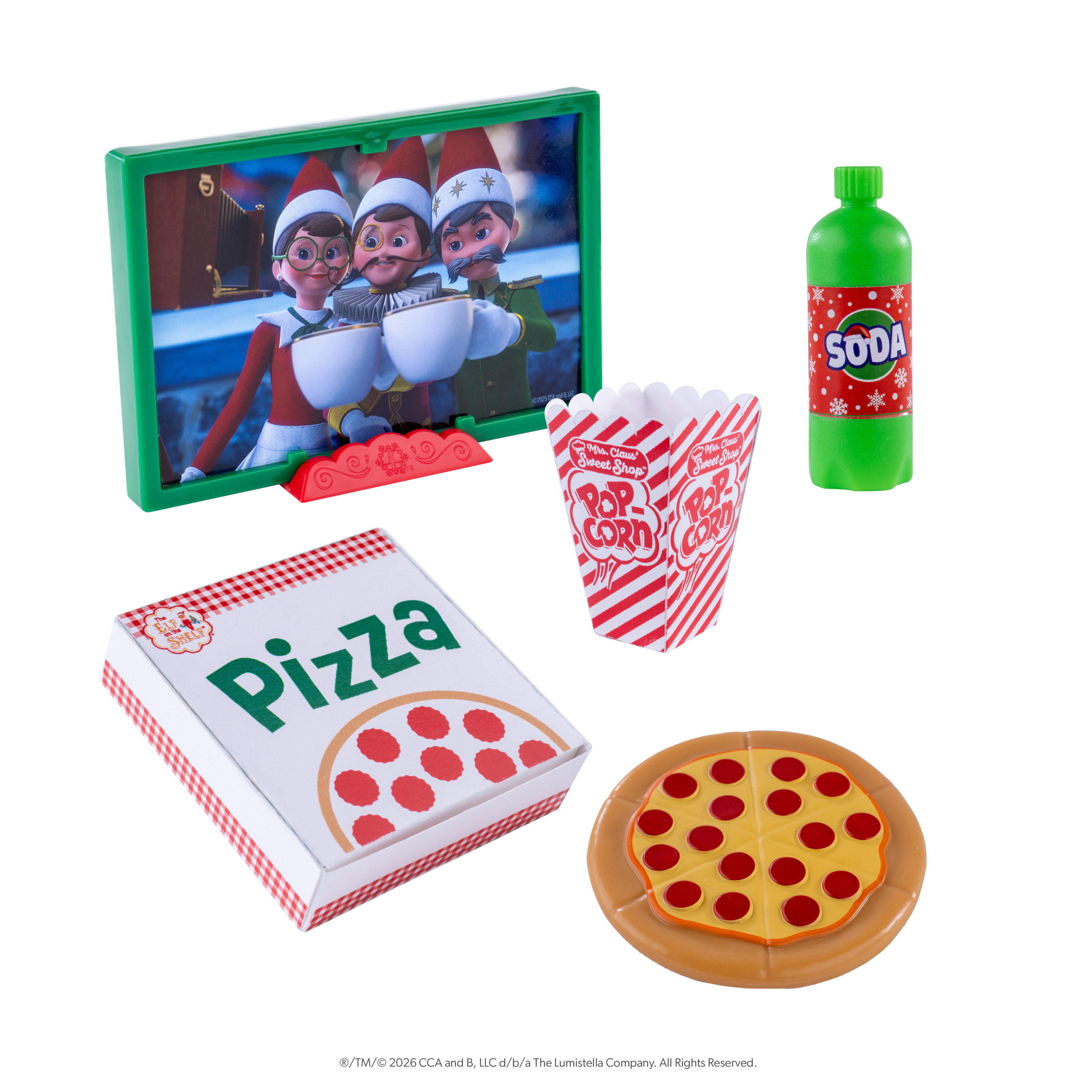 Elf on The Shelf - Accesorios Polares Noche de Pelicula - Imagen 2