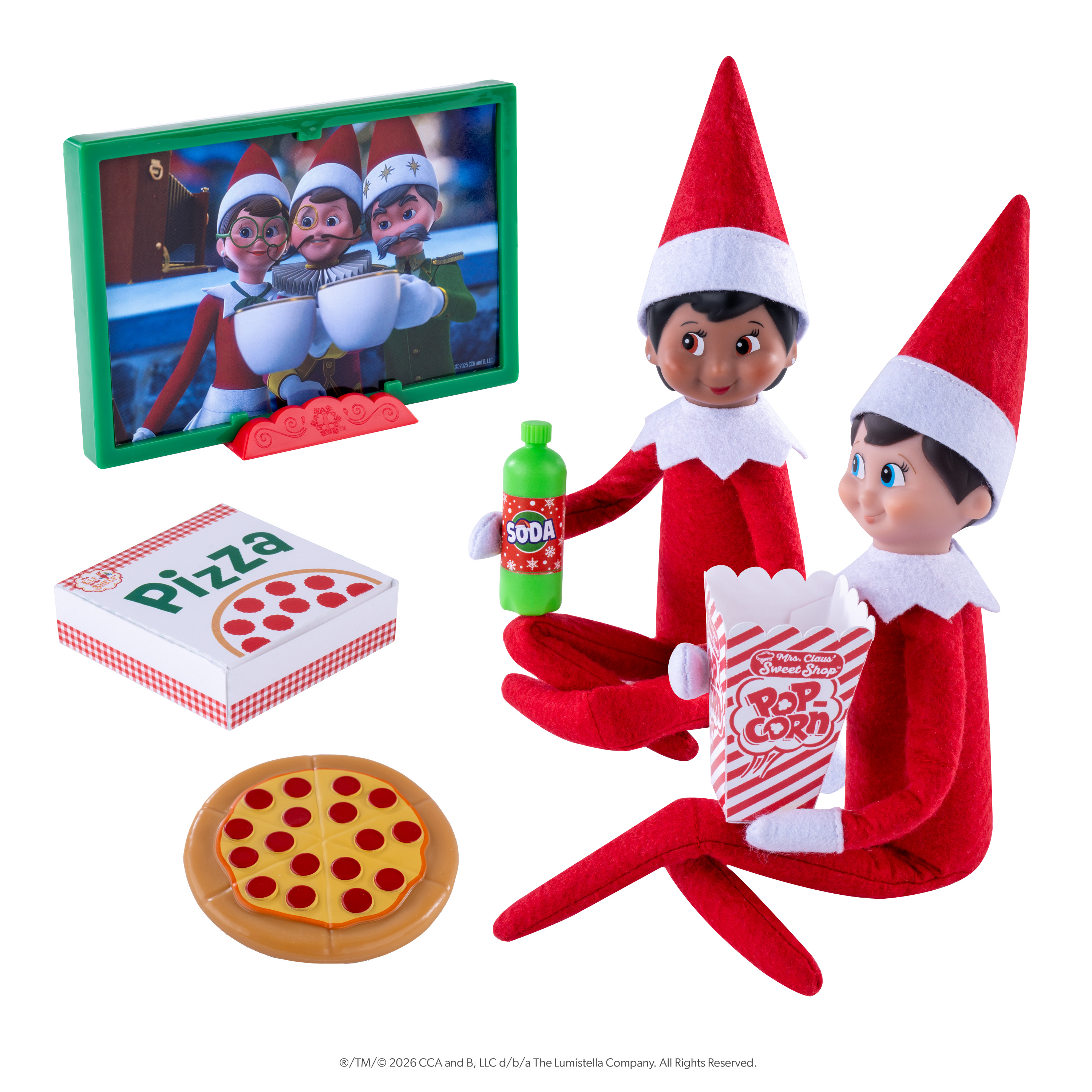 Elf on The Shelf - Accesorios Polares Noche de Pelicula - Imagen 3